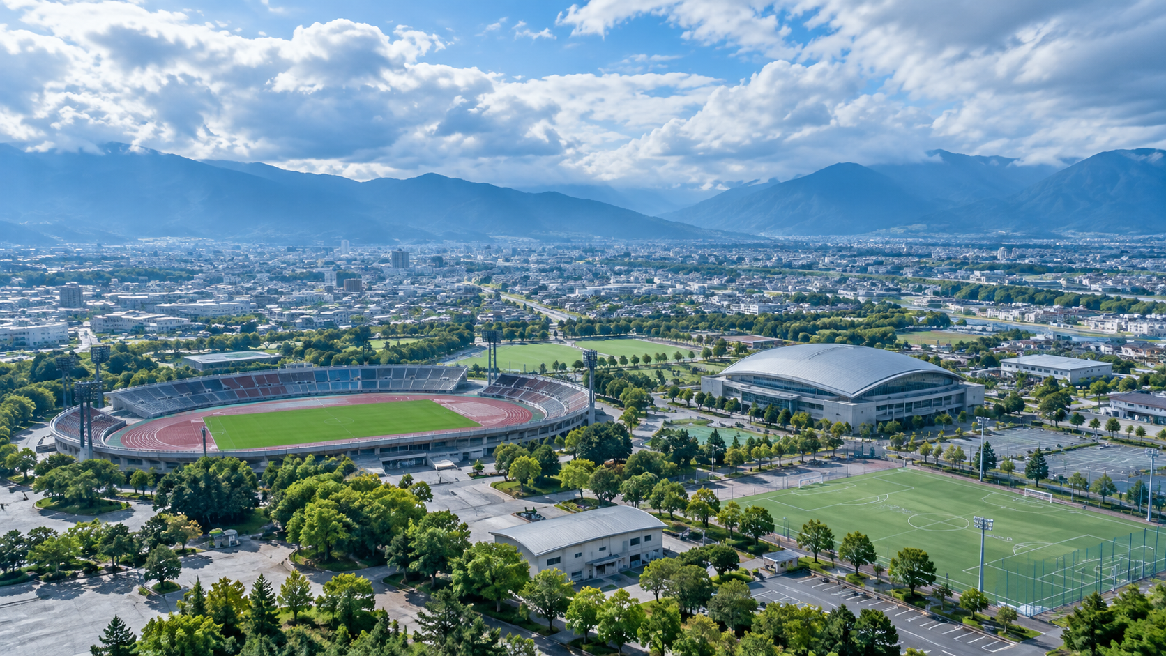 小瀬スポーツ公園 Dinnteco導入実績